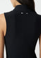 DIVINA LIZZY ZIP TANK TOP - BLACK