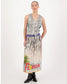 VANESSA PRINTED MIDI SKIRT - SNAKE