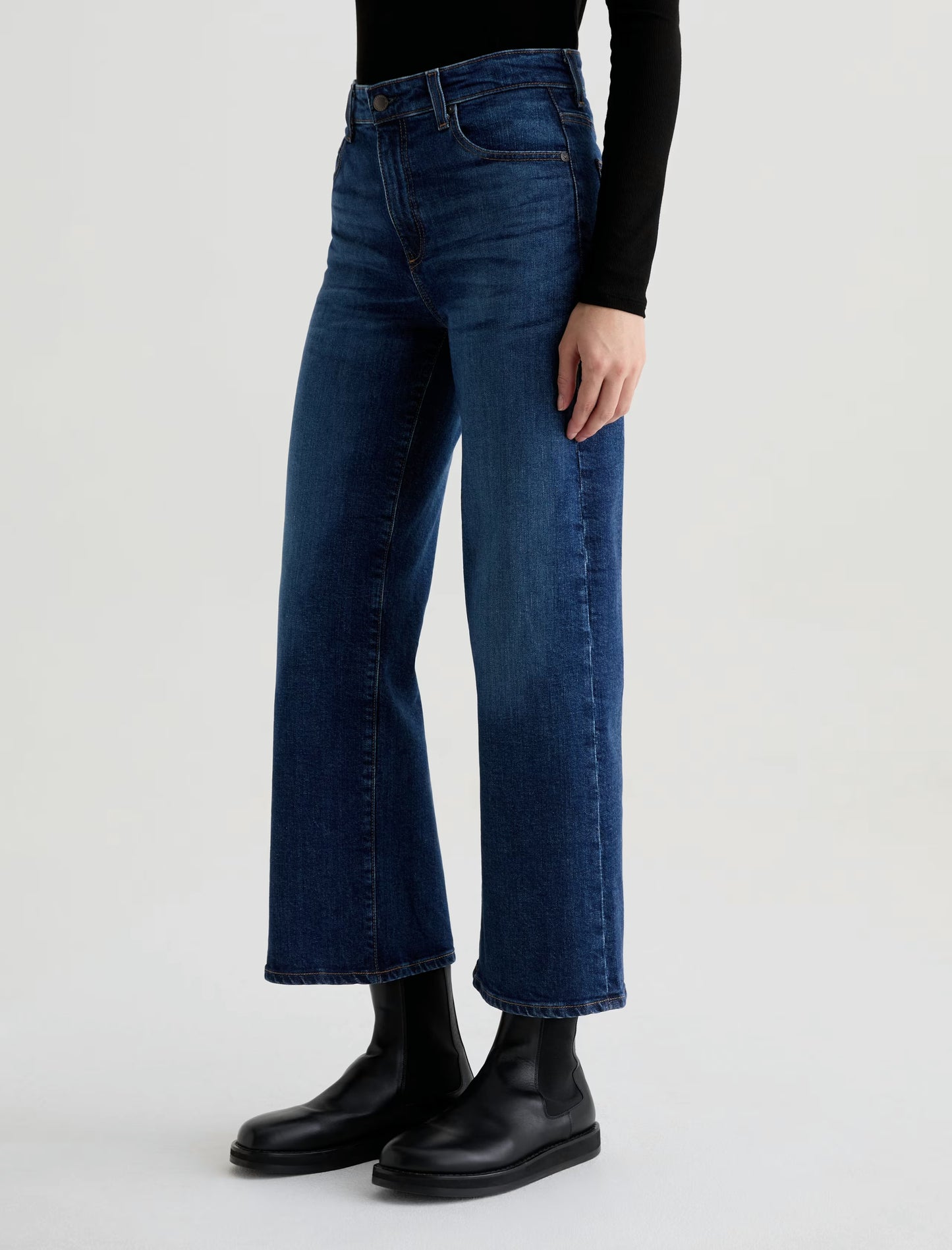 SAIGE WIDE LEG JEAN - VEILED