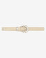 EMBELLA BABY SUEDE BELT - BEIGE