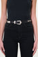 *PREORDER* KILY STUDS THIN BELT - BLACK