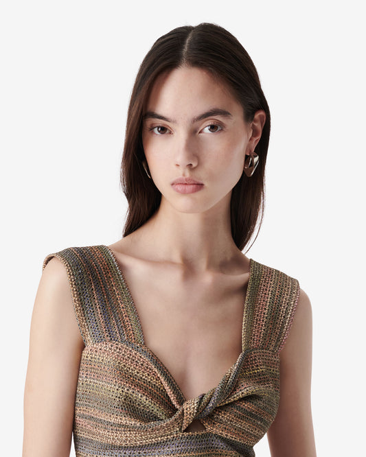 ELOY TWISTED TOP - MULTI