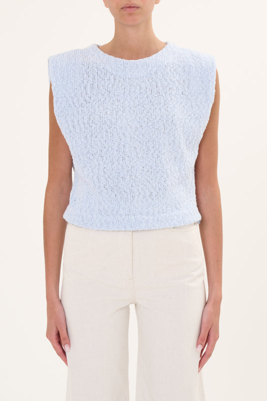 POLENA TOP - BLUE