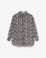 ALOUNE SHIRT - BLACK/WHITE/SILVER