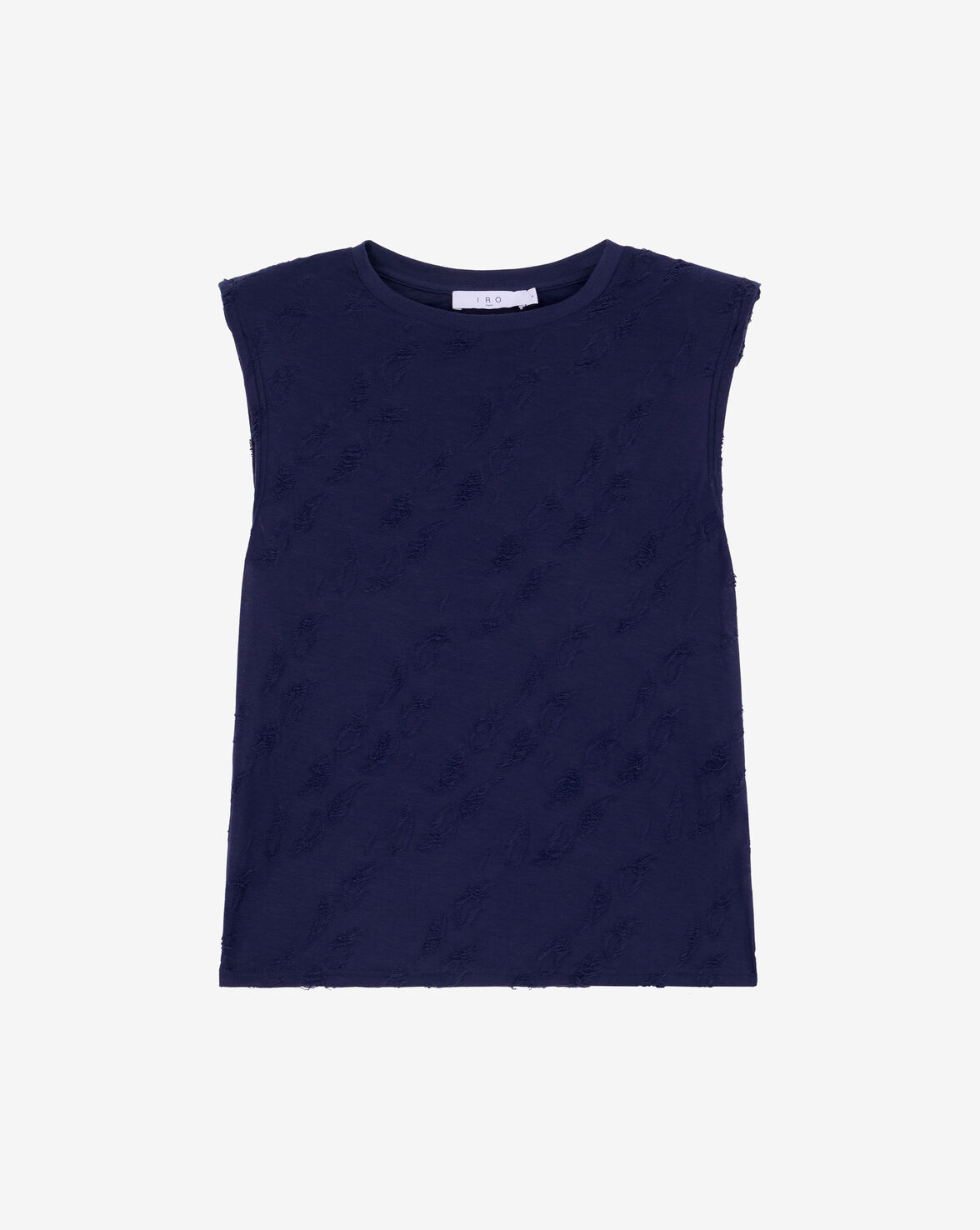 HORPHEE TOP - ANCHOR BLUE