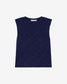 HORPHEE TOP - ANCHOR BLUE