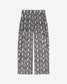 ASONA CARGO PANT - BLACK/WHITE/SILVER