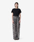 ASONA CARGO PANT - BLACK/WHITE/SILVER