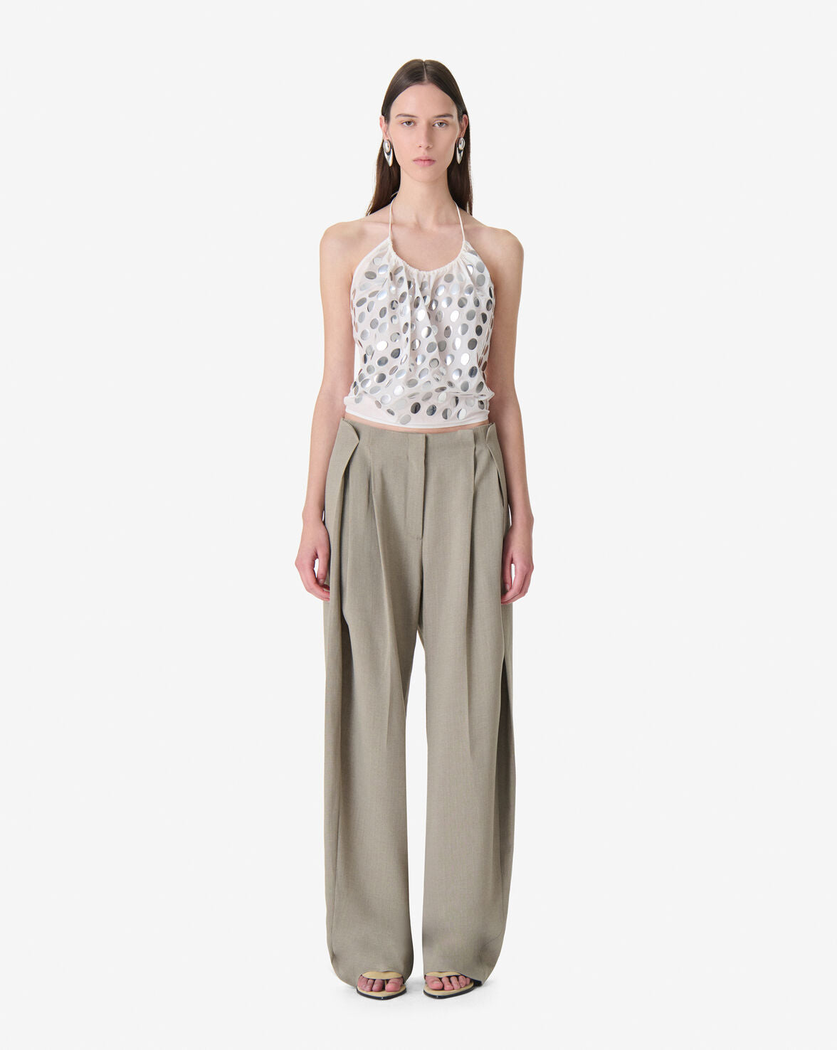 SONJA PANT - OLIVE GREEN
