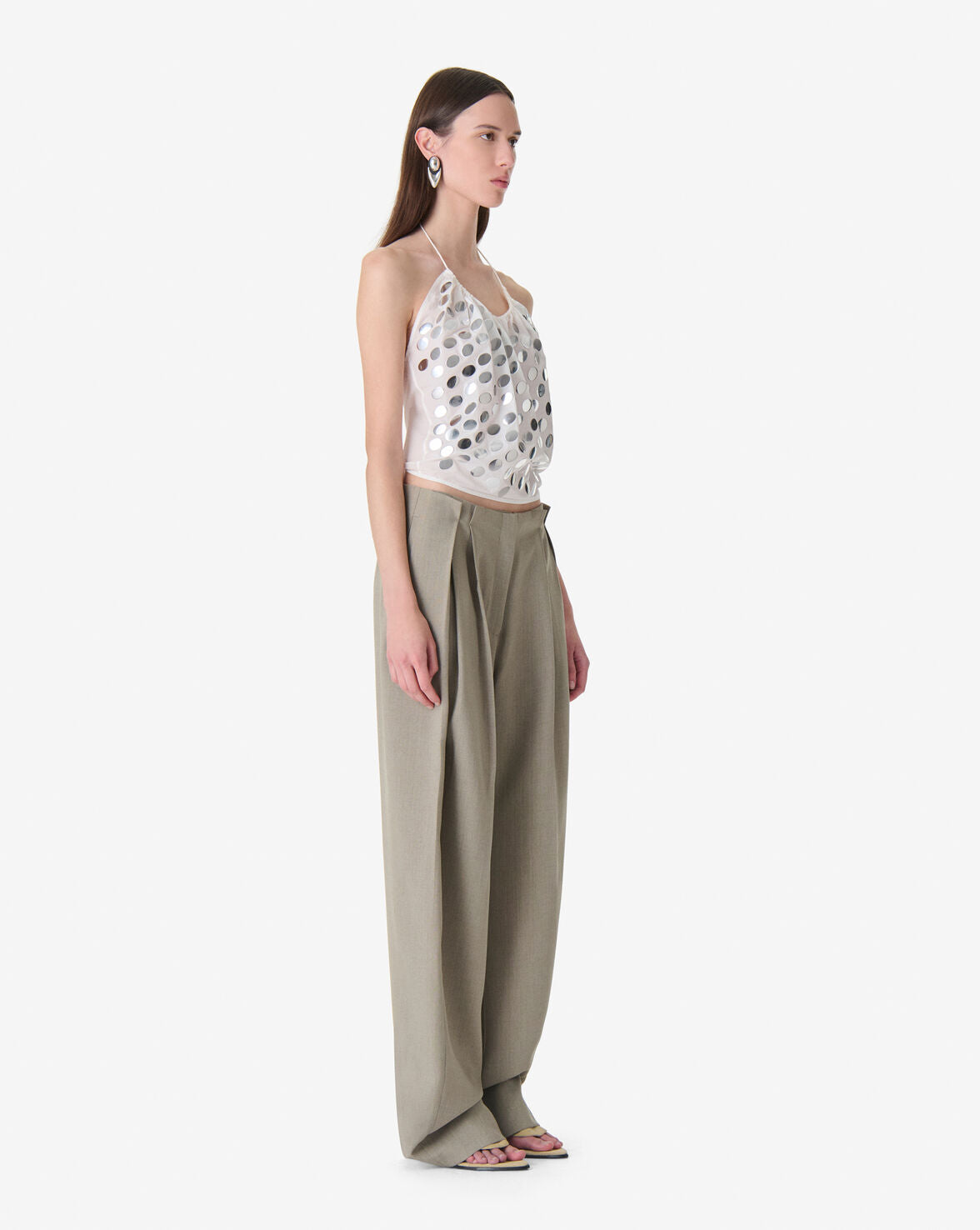 SONJA PANT - OLIVE GREEN