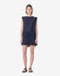 HASLEY MINI SKIRT - ANCHOR BLUE