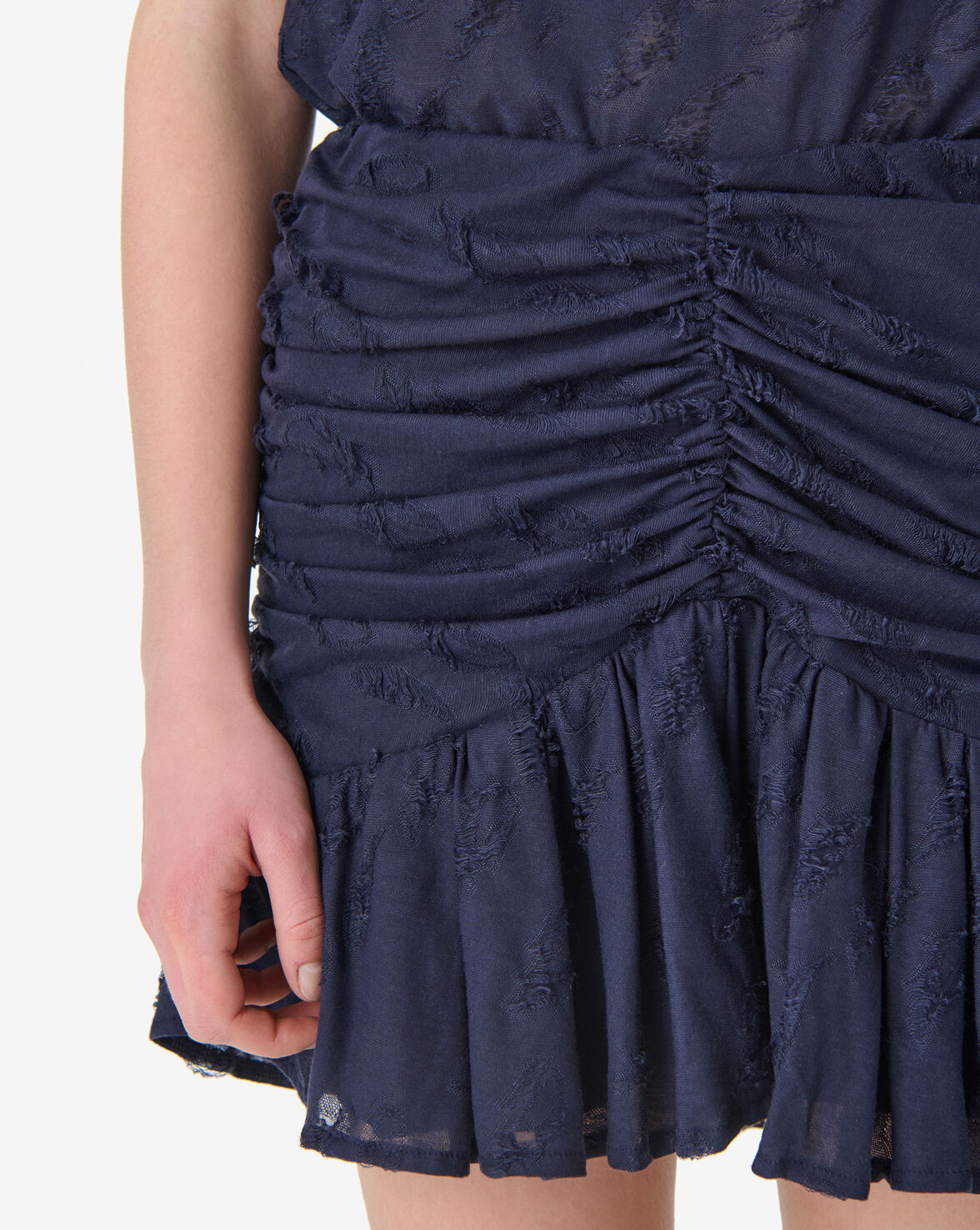 HASLEY MINI SKIRT - ANCHOR BLUE