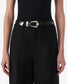 *PREORDER* KILY STUDS THIN BELT - BLACK