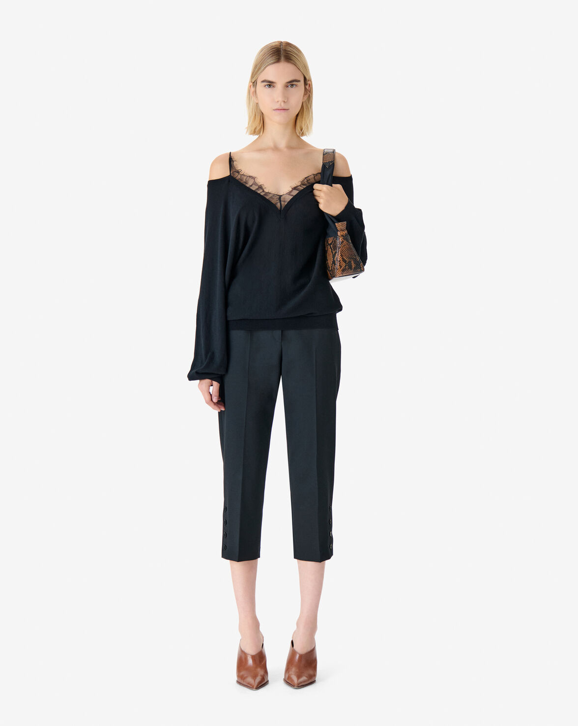 AUBEPINE SWEATER - BLACK