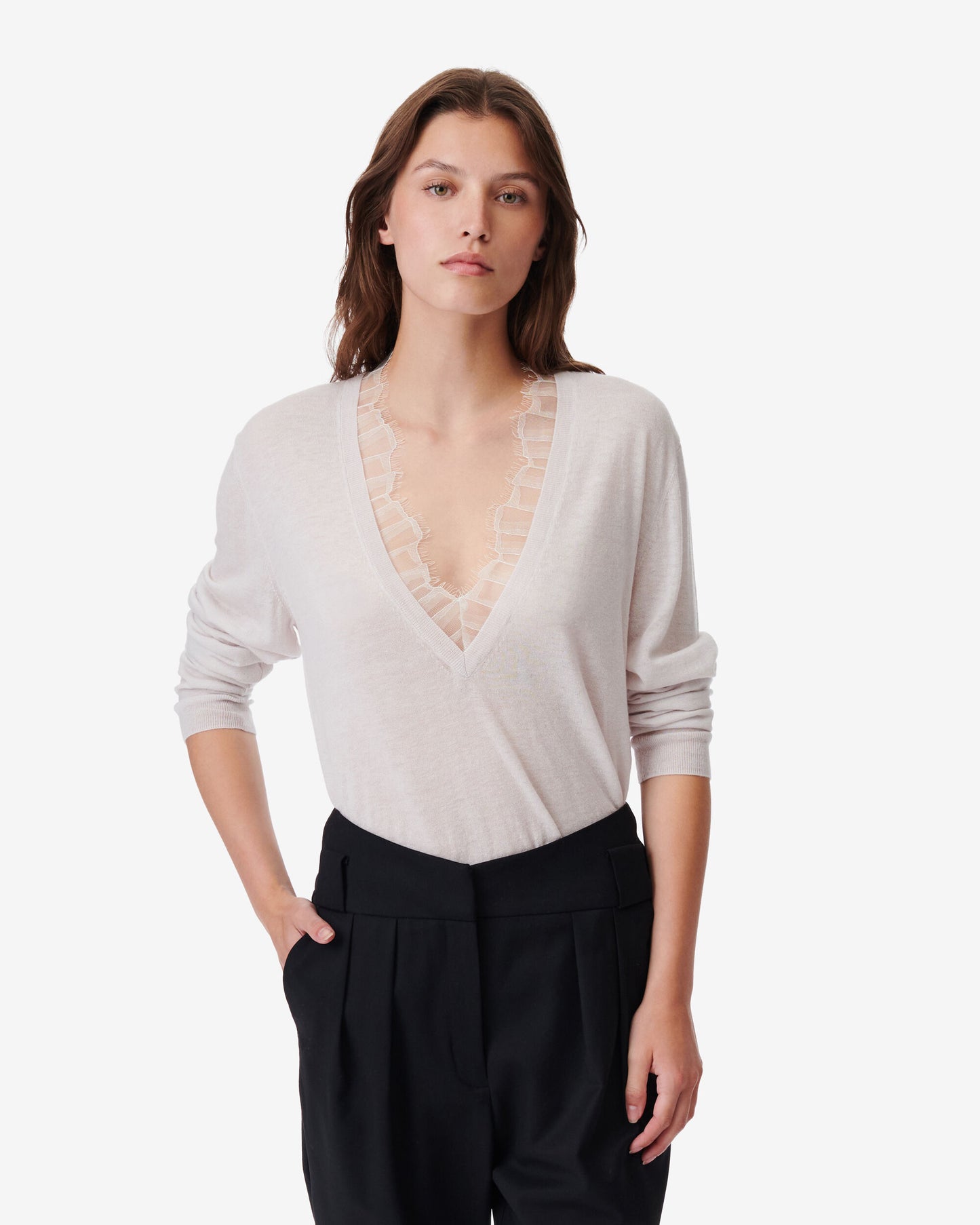 *PREORDER* HABY SWEATER - OPTICAL WHITE