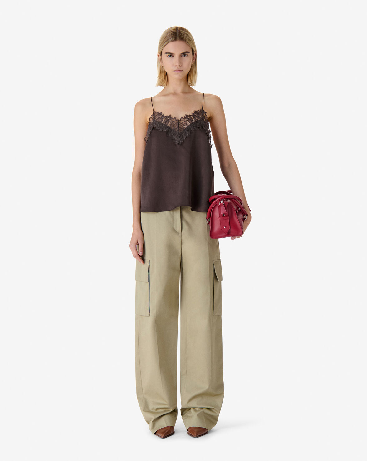 NEWIN TOP - MOCHA