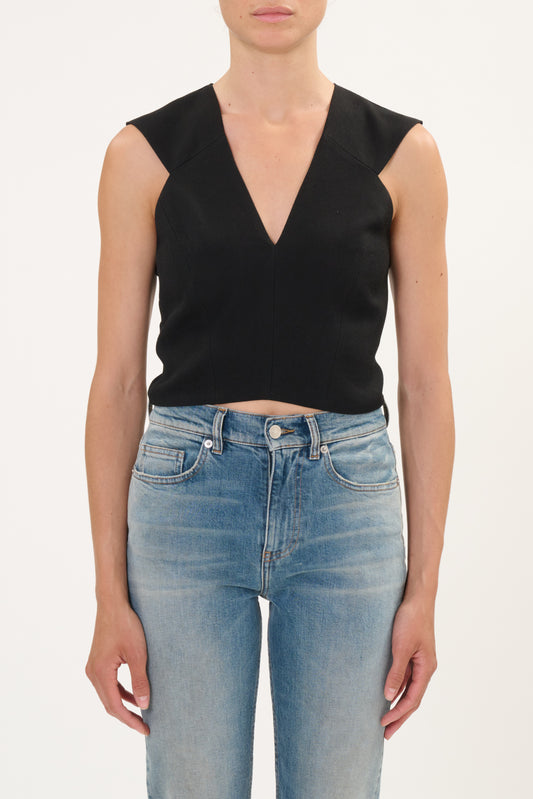 VITORI TOP - BLACK