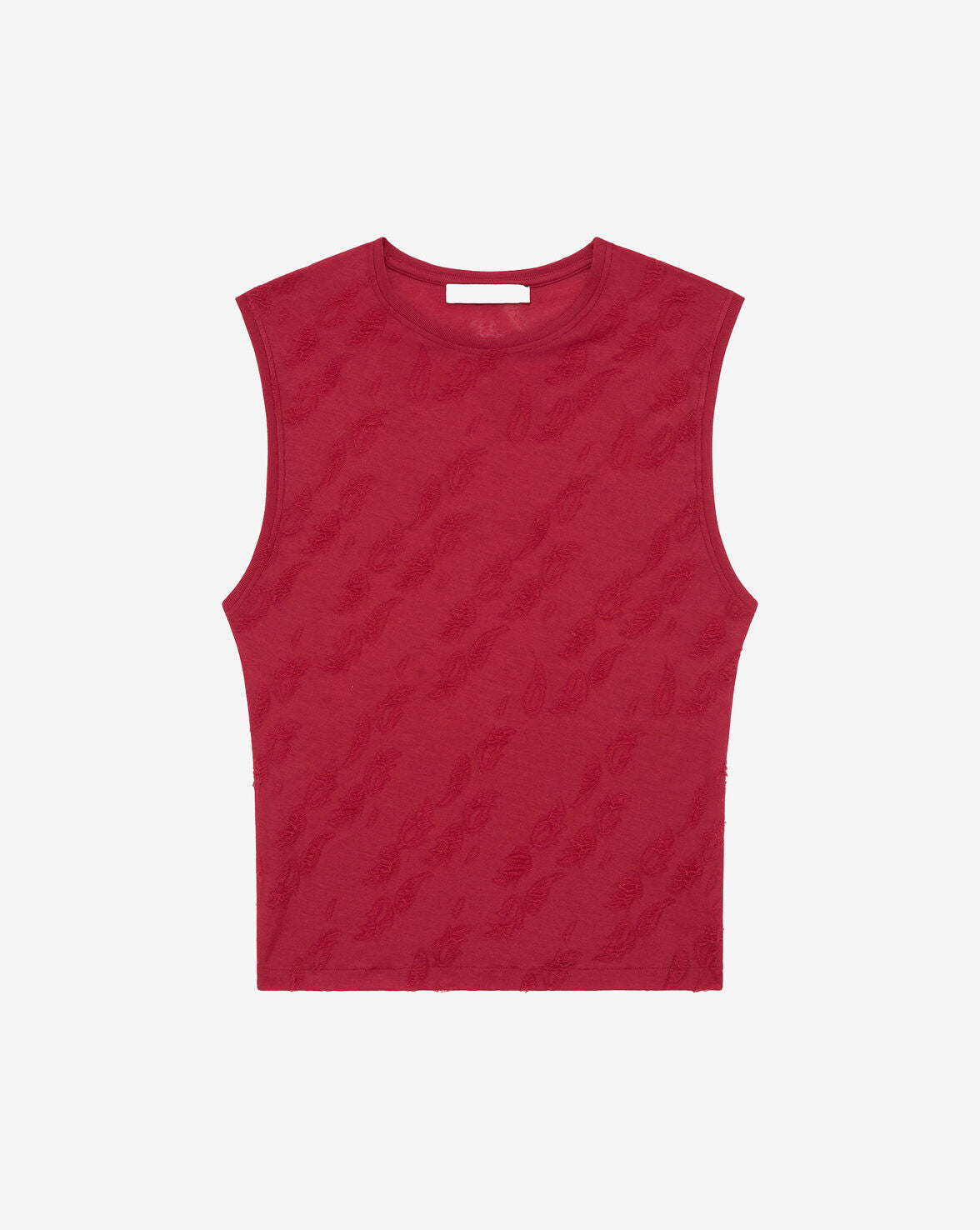 GLORIANA T-SHIRT - LIPSTICK RED