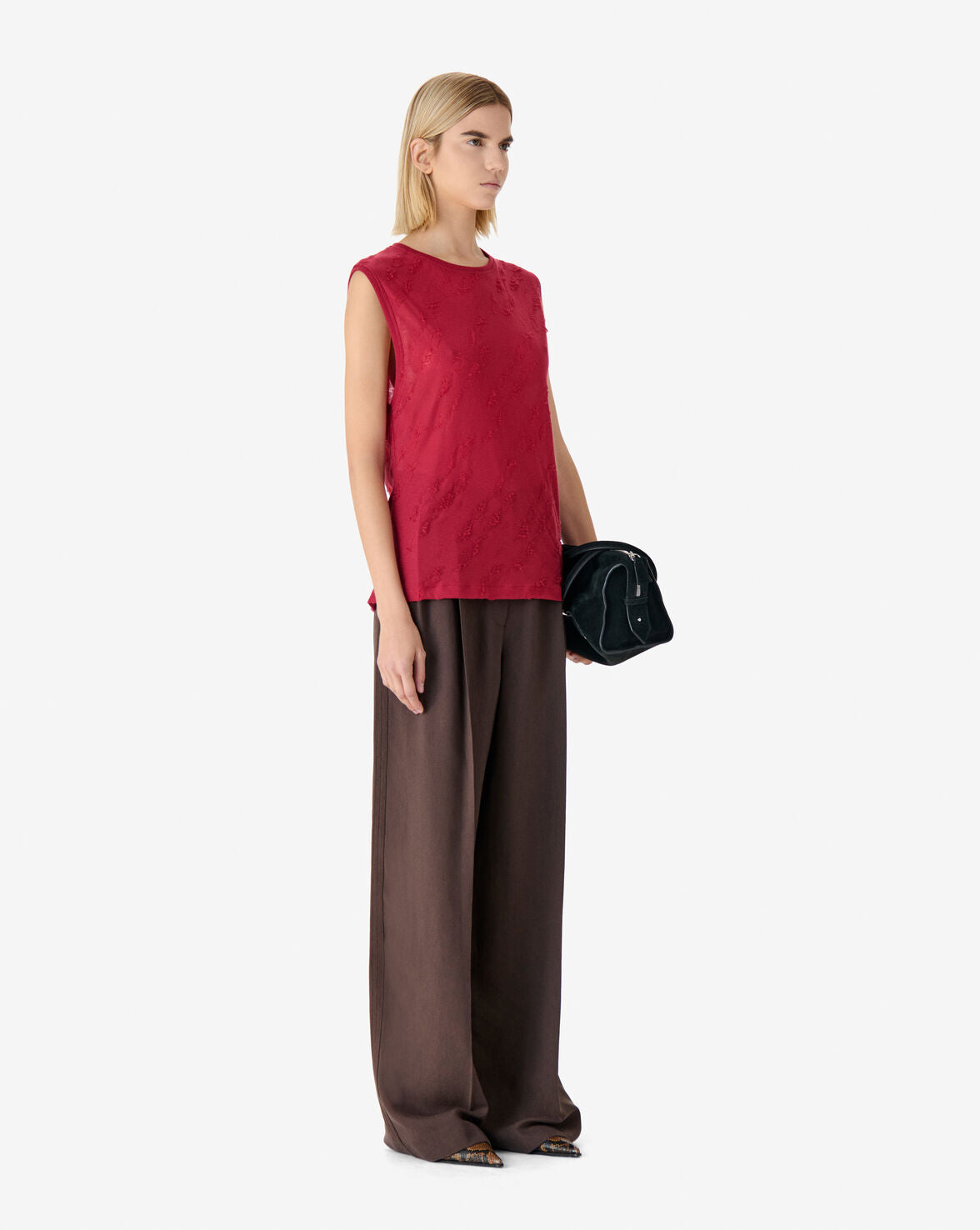 GLORIANA T-SHIRT - LIPSTICK RED