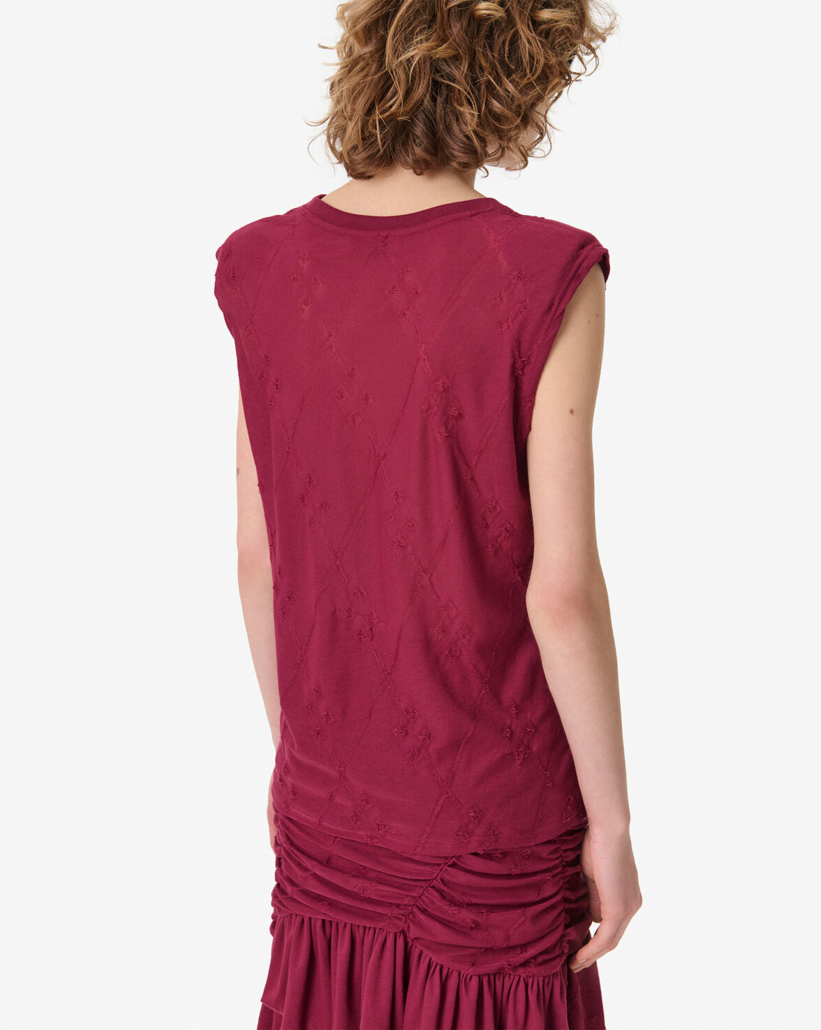 HORPHEE TOP - RASPBERRY