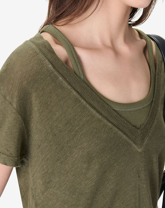 RODEO TEE - IVY GREEN