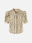 THE SNAKE GILLIAN TOP - CAMEL MULTI
