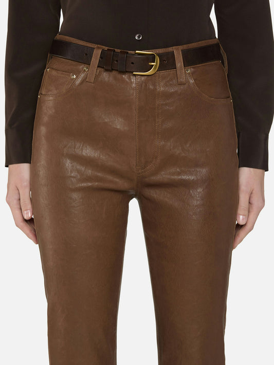 *PREORDER* THE LEATHER REBOOT CROP - CEDAR