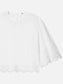 EMBROIDED TOP - WHITE