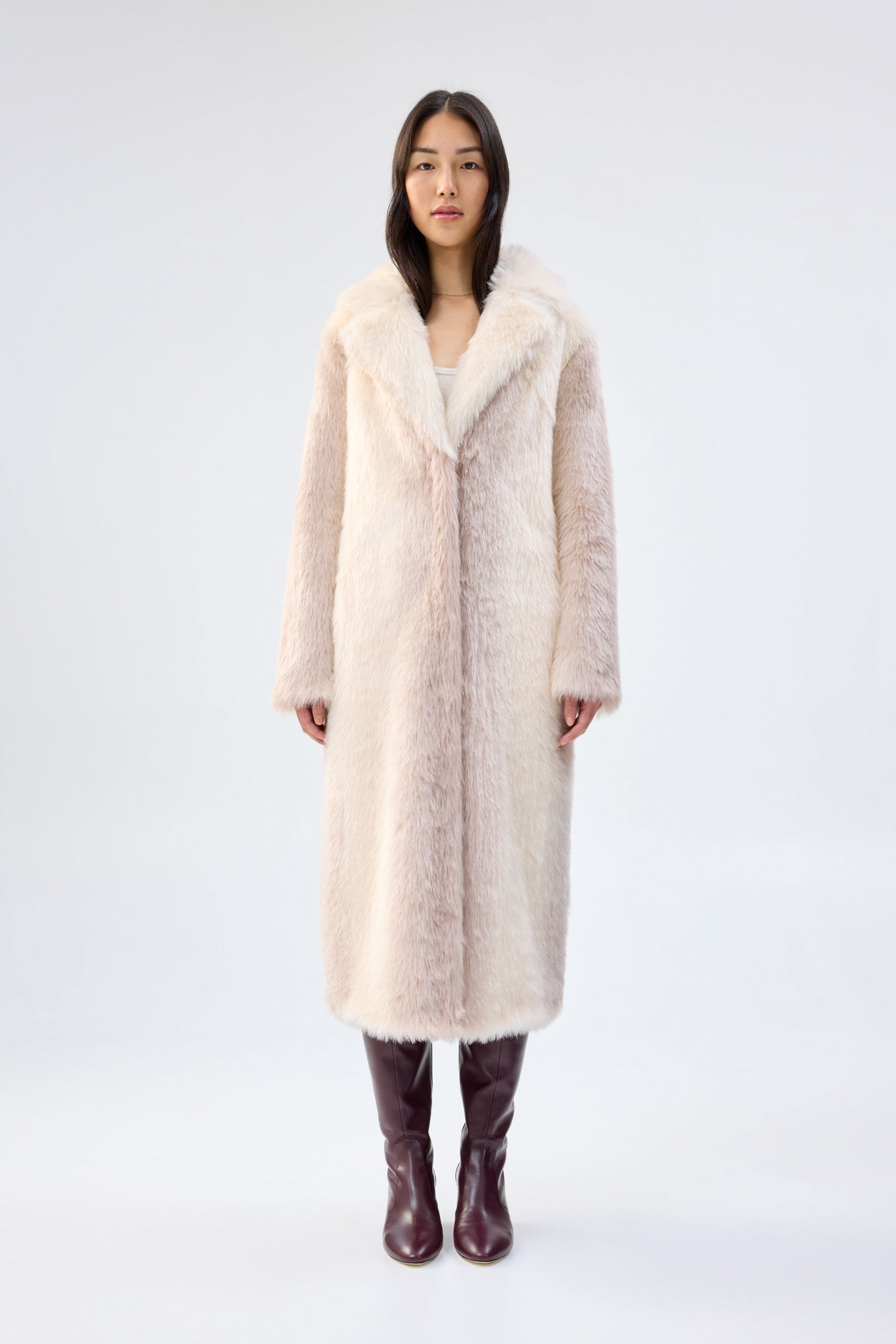 WHITE PLAINS COAT - OMBRE