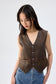 WIN WIN VEST - CHOCOLATE