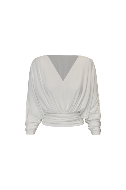*PREORDER* PULSO QUETO BLOUSE - OFF WHITE