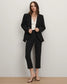RENZO SLIM LEG PANT - BLACK/GOLD