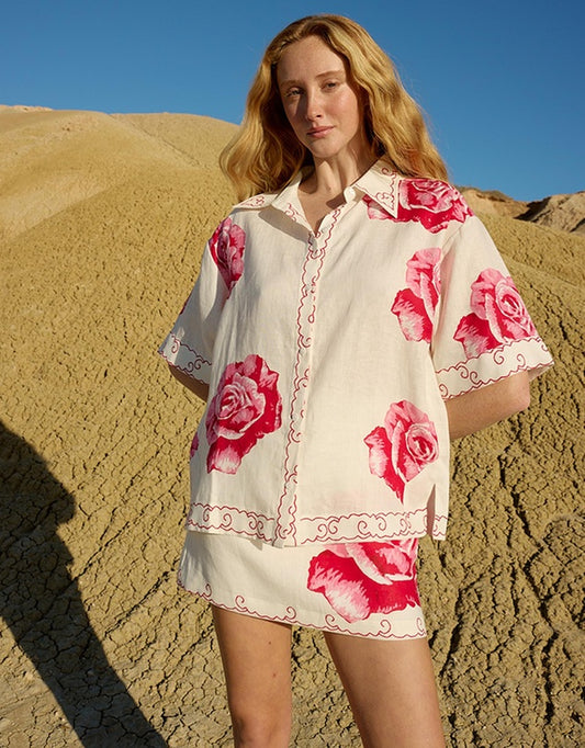 NERI SHIRT - ANTIQUE ROSEA