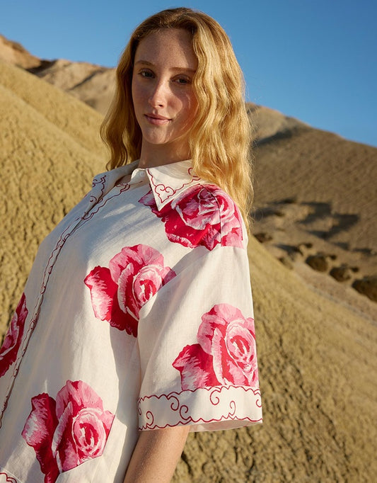 NERI SHIRT - ANTIQUE ROSEA