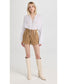 TEDDI SHORT - MASTIC