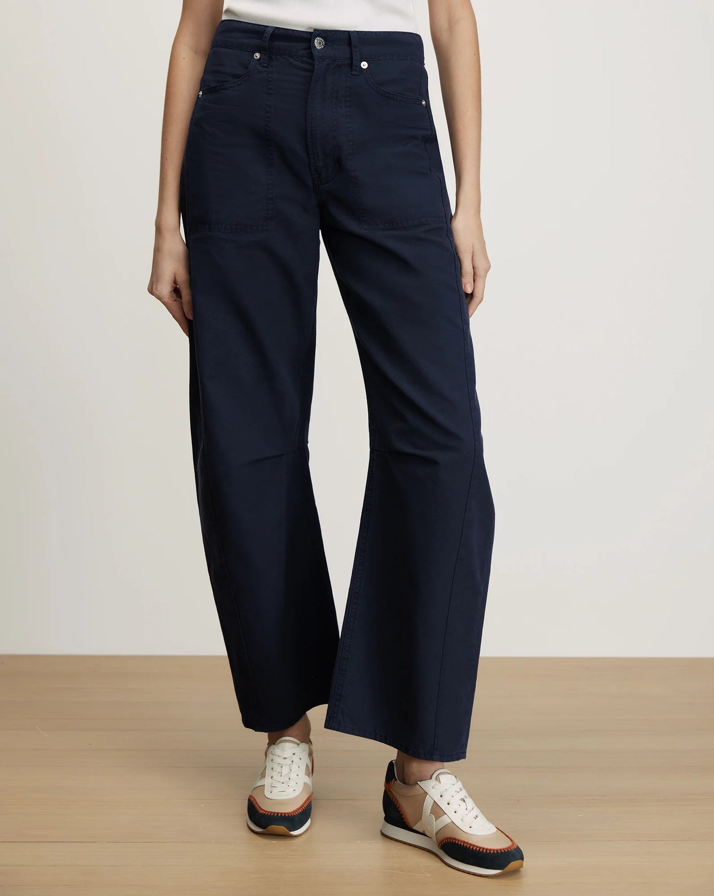 *PREORDER* SLOAN BARREL JEAN - NAVY BLUE