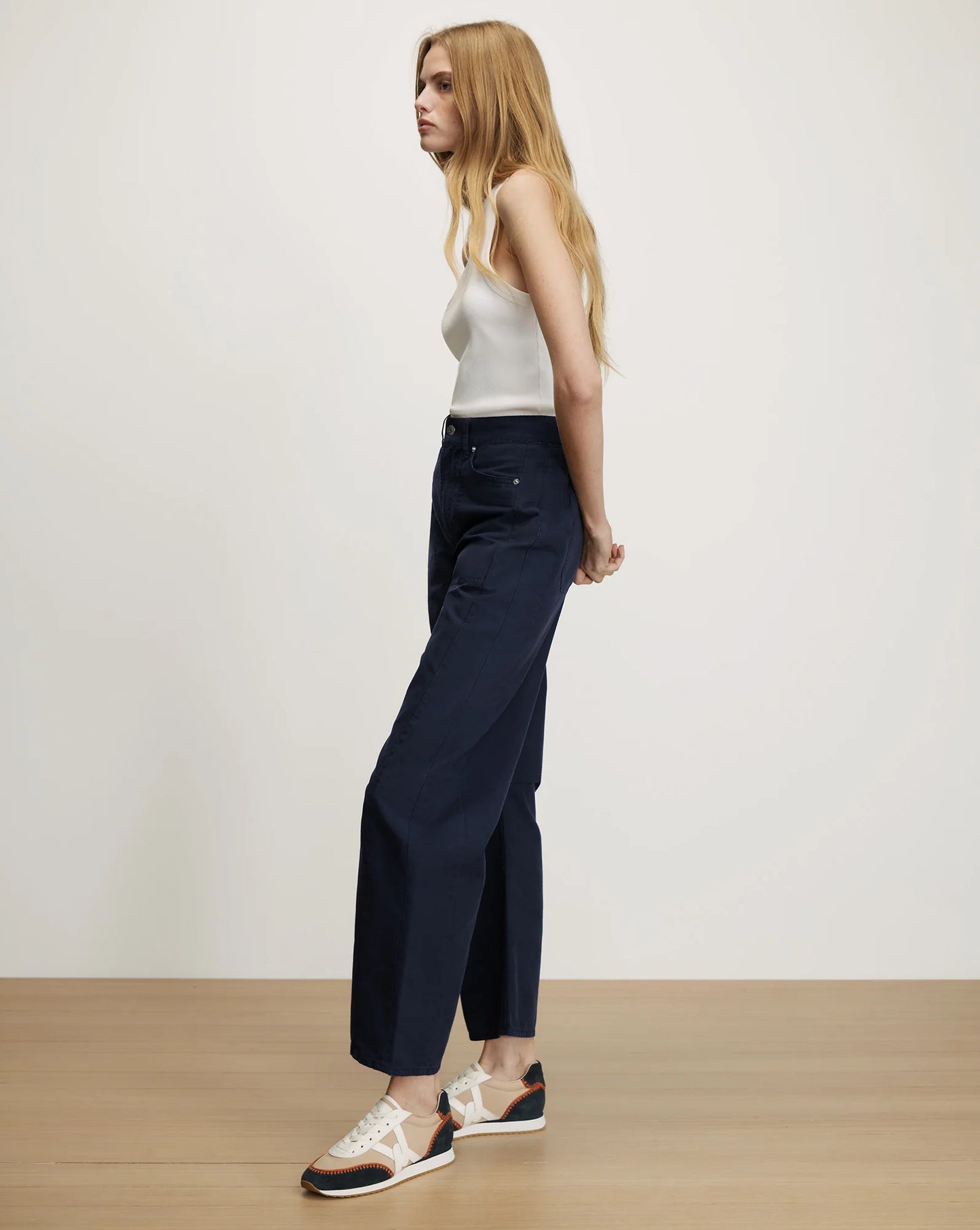 *PREORDER* SLOAN BARREL JEAN - NAVY BLUE