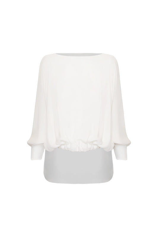 *PREORDER* LO SUSTANCIAL BLOUSE - OFF WHITE