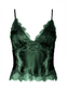 *PREORDER* KIMBER LACE CAMISOLE - FOREST GREEN