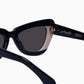 LAFAYETTE SUNGLASSES - BLACK/LIGHT TAN GLOSS