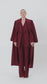 LEILA TRENCH COAT - BORDEAUX