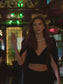 PILAR WIDE LEG PANT - BLACK