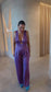 HARRIET JUMPSUIT - VINTAGE PURPLE