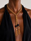 *PREORDER* AMALFI ECLIPSE LARIAT NECKLACE