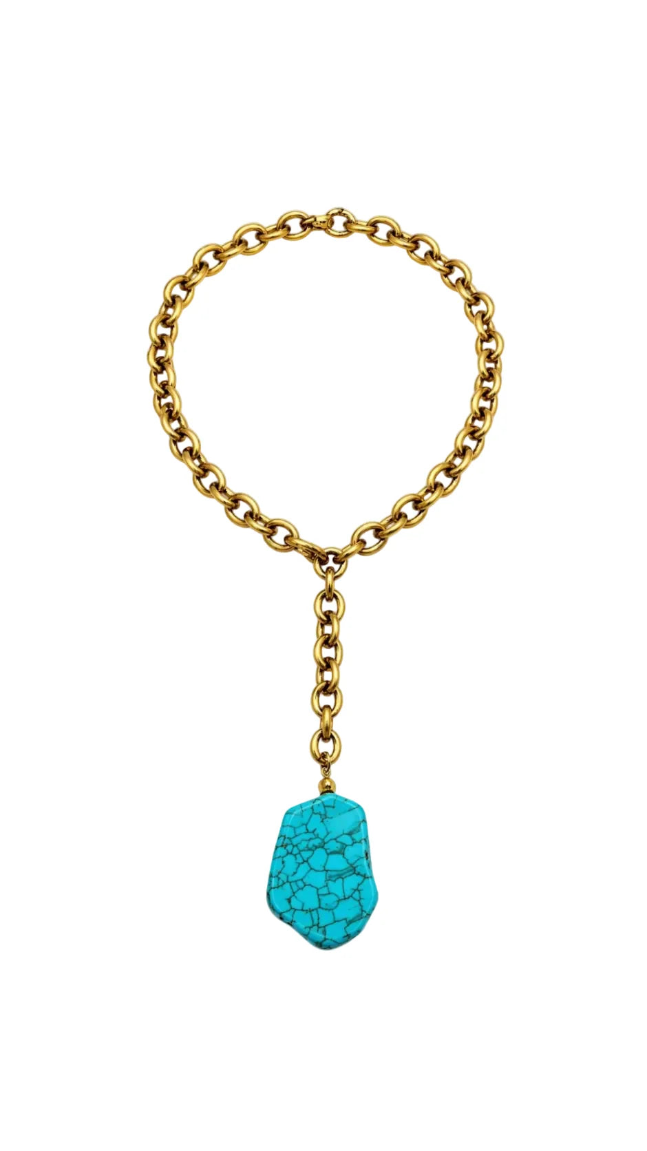 *PREORDER* MONACO TURQUOISE TALISMAN NECKLACE