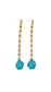 *PREORDER* AMALFI TURQUOISE COLUMN EARRINGS
