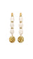 *PREORDER* VALENTINA COIN BIANCO EARRINGS