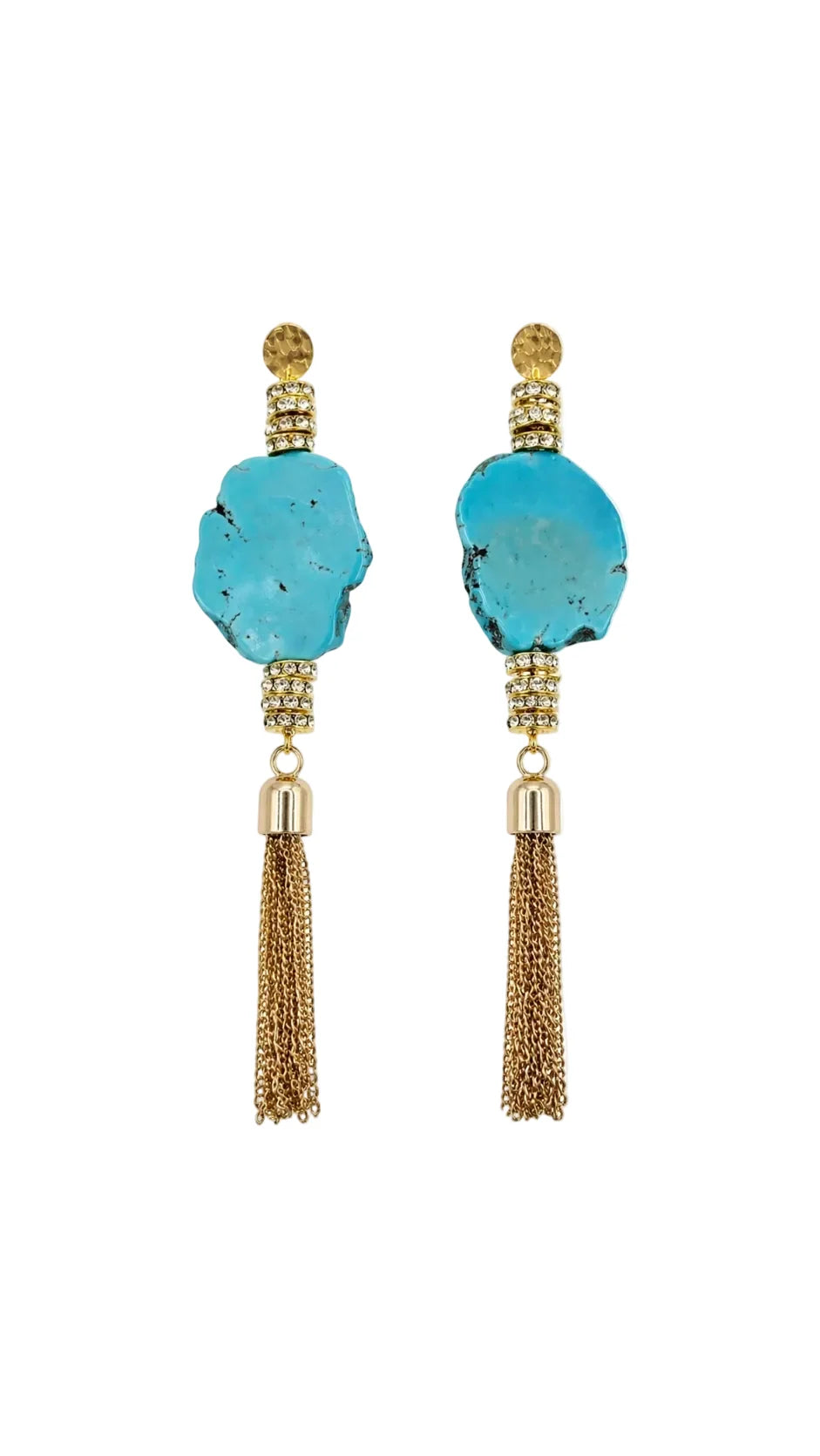 *PREORDER* AZZURA STATEMENT TURQUOISE EARRINGS