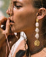 *PREORDER* VALENTINA COIN BIANCO EARRINGS