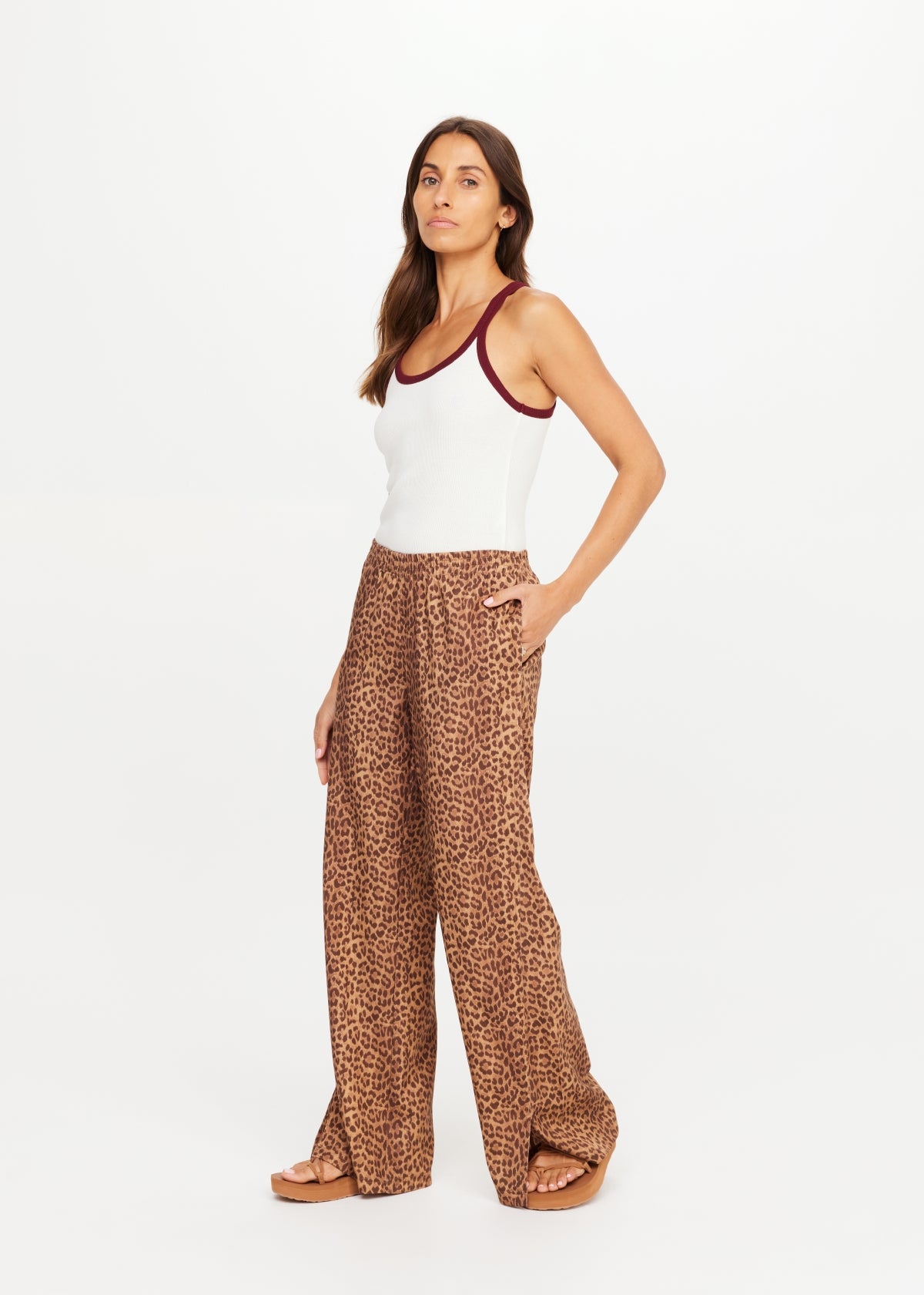 *PREORDER* JAVAN JULIET PANT - LEOPARD